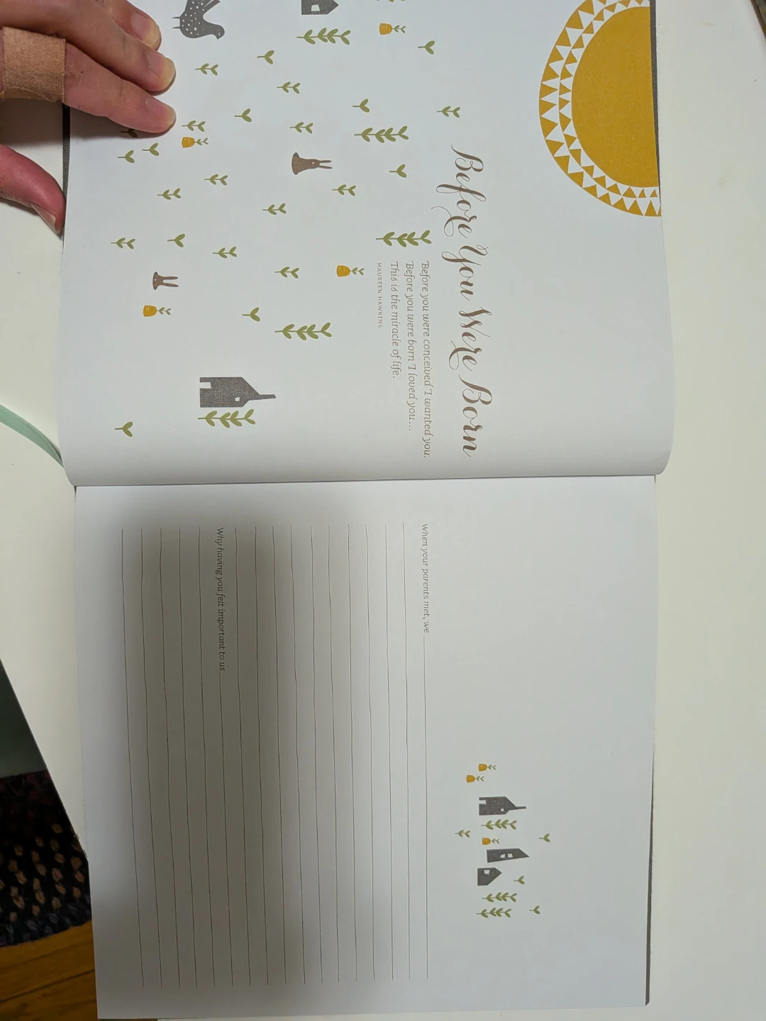 Welcome Baby! Keepsake Journal - photo 2
