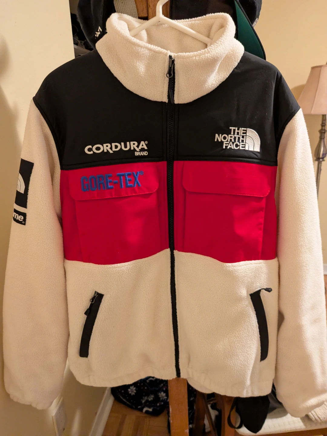 Supreme The North Face Fleece Jacket Size M