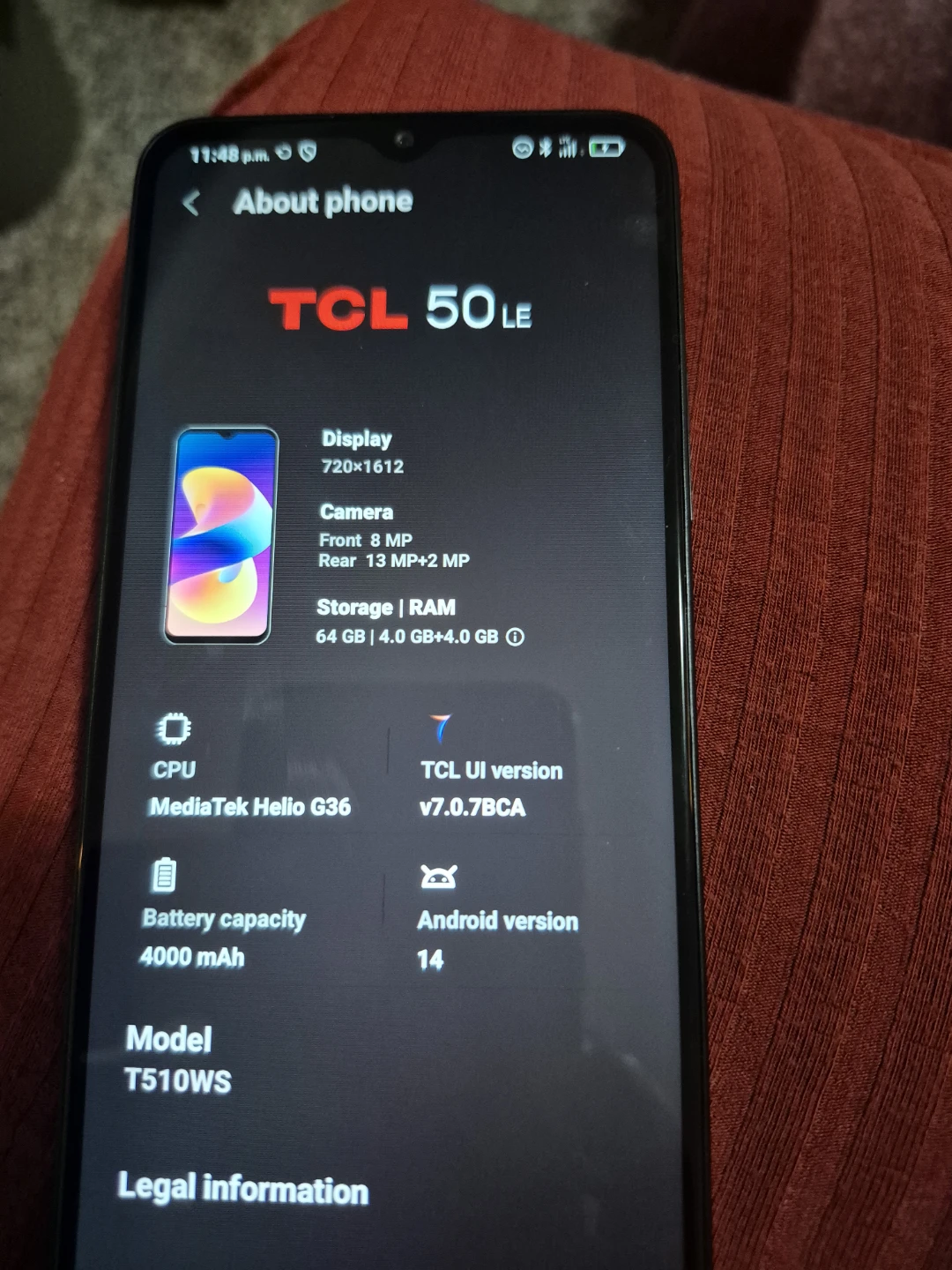 TCL 50 LE Android Smartphone - photo 4
