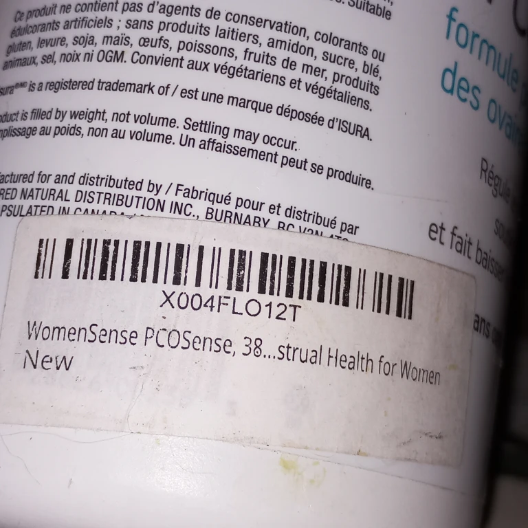 WomenSense PCOsense Polycystic Ovary Syndrome Formula 387g - photo 3