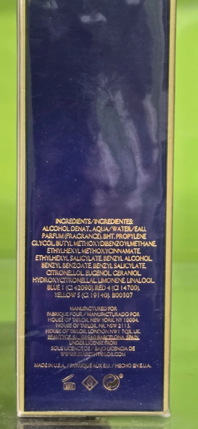 Elizabeth Taylor Diamonds & Sapphires Perfume (Sealed) - photo 2