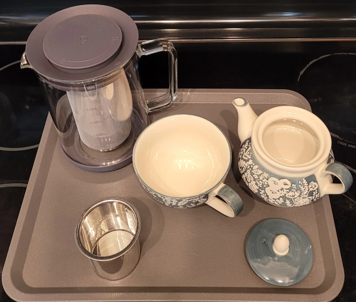 Tea Set with Infuser Pitcher and Teapot - photo 3