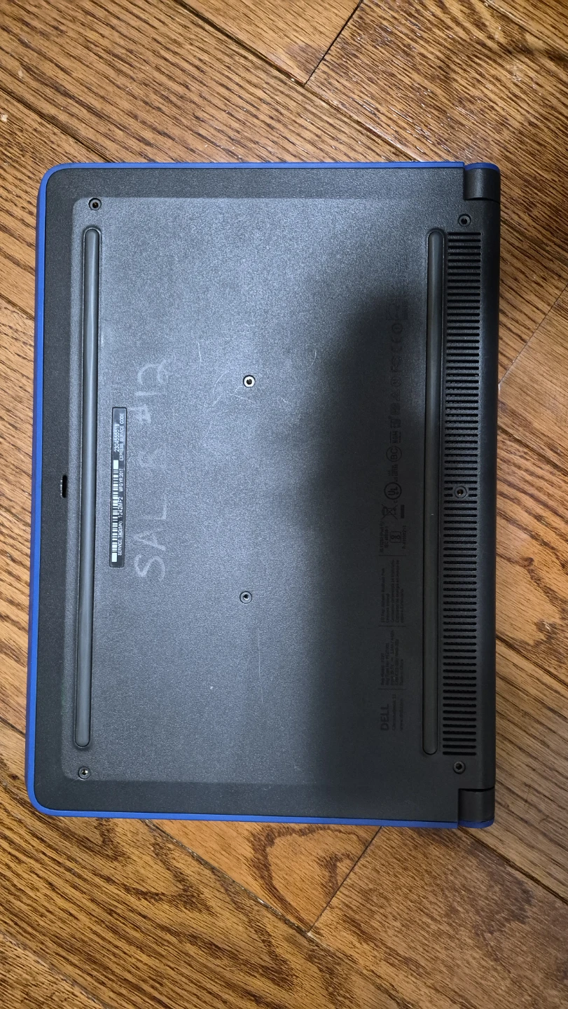Rugged Dell Chromebook – Blue/Black – $60 OBO - photo 3