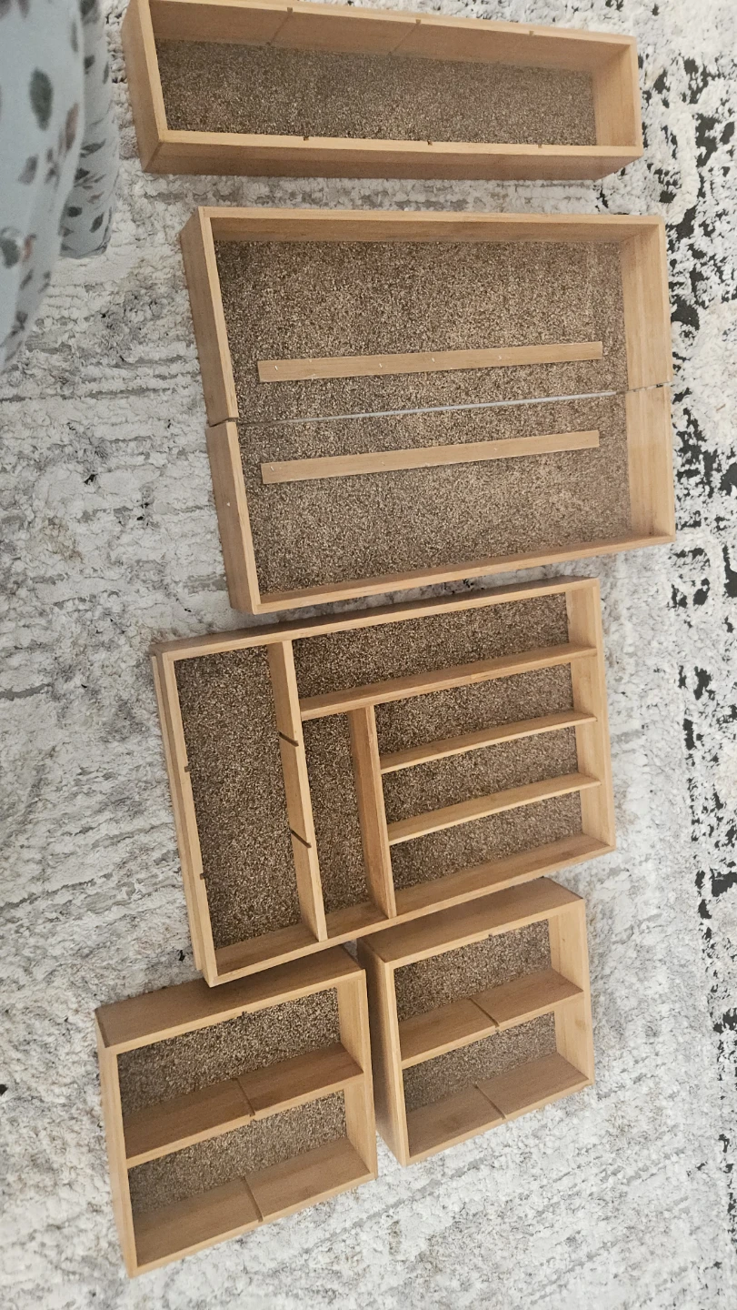 Wooden Drawer Organizers - Set of 5 - photo 2