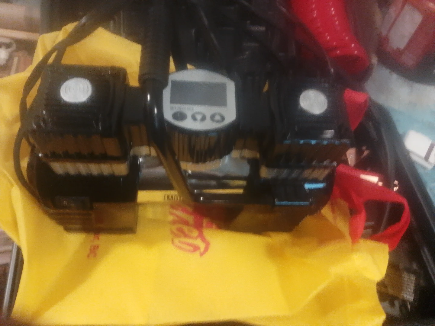 Motomaster Portable Air Compressor with Jumper Cables - photo 2