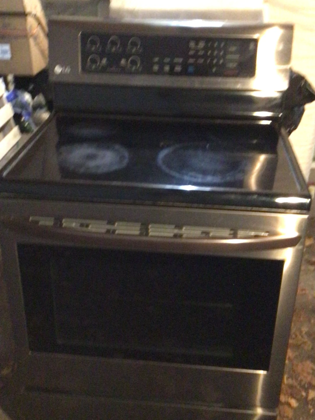 LG Stainless Steel Electric Range