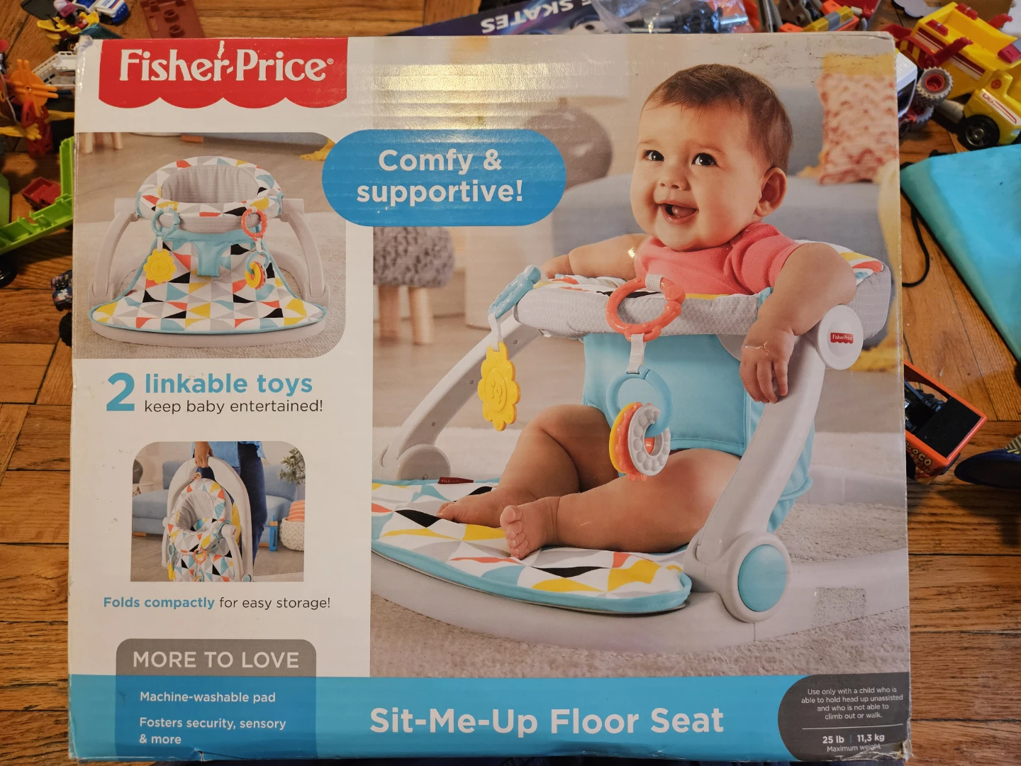 Fisher-Price Sit-Me-Up Floor Seat with Toys