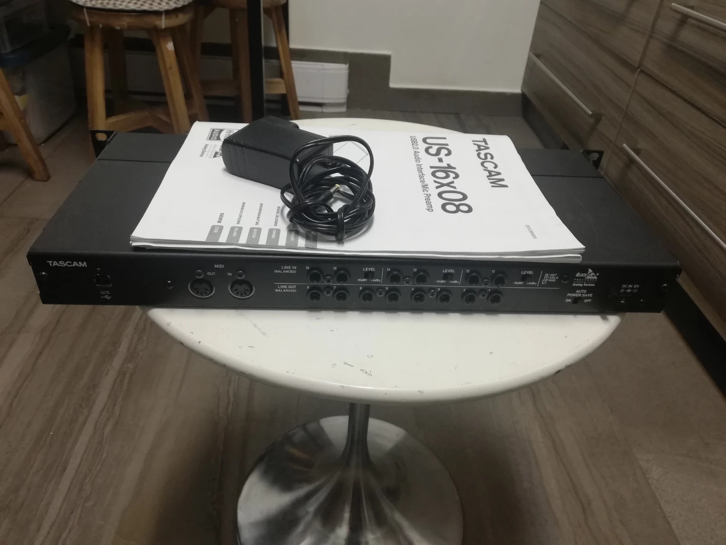 TASCAM US-16x08 USB Audio Interface Mic Preamp - photo 2