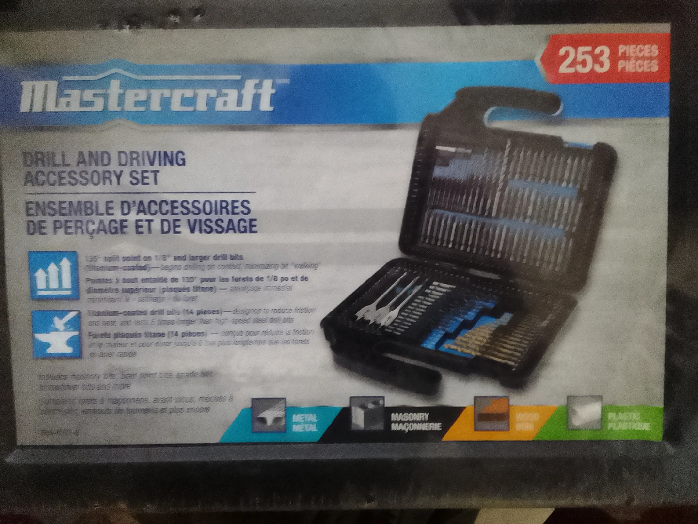 Mastercraft Drill Bit Set