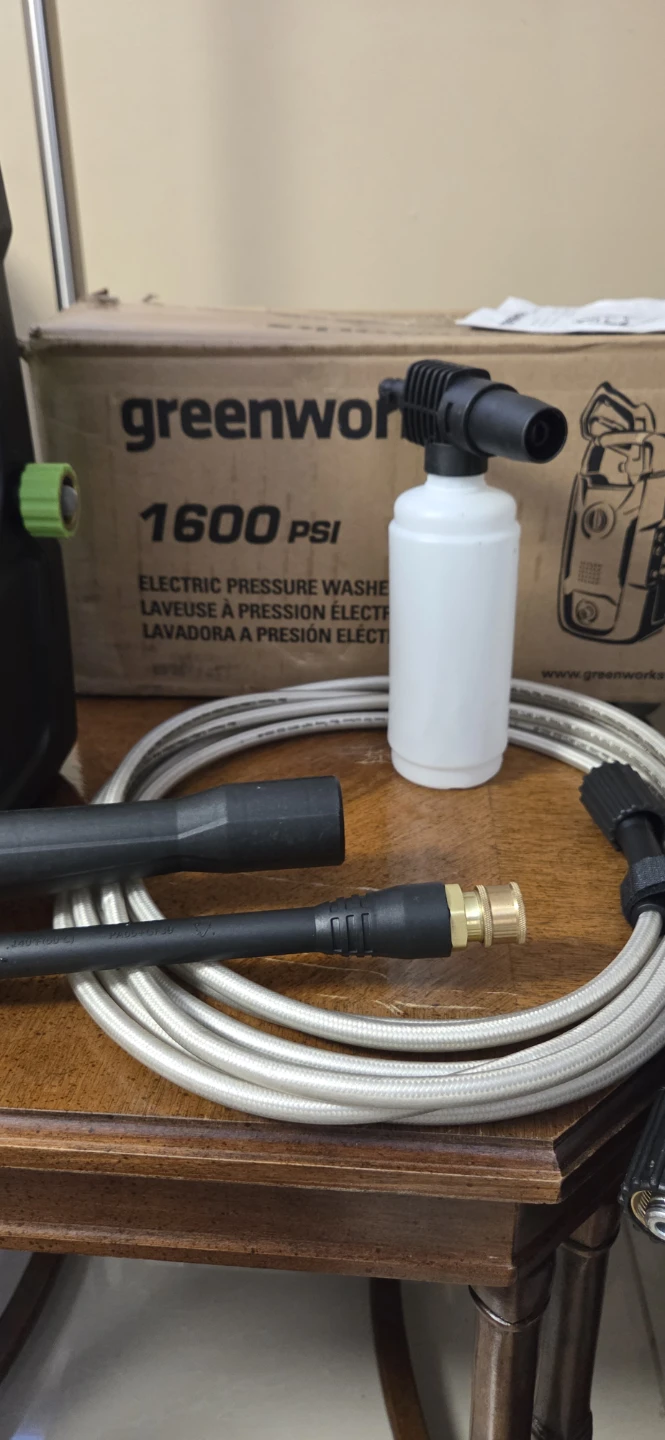 Greenworks 1600 PSI Electric Pressure Washer - photo 3