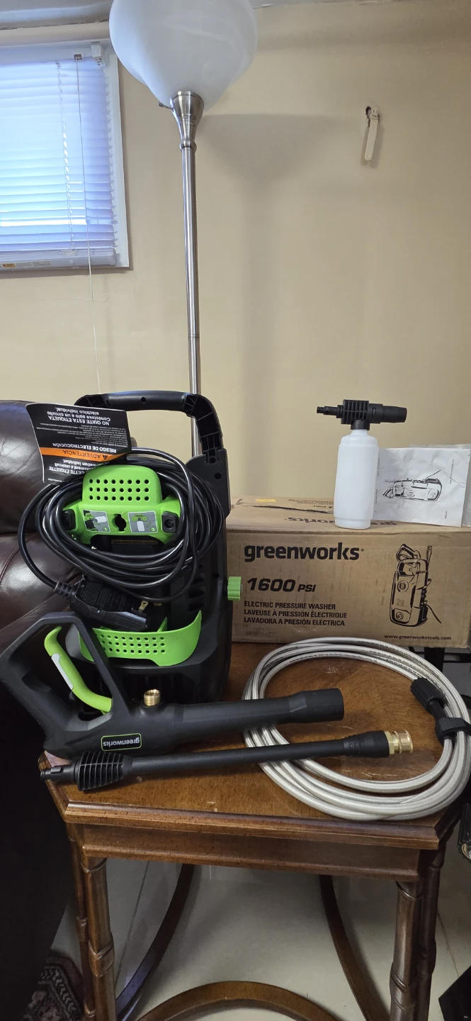Greenworks 1600 PSI Electric Pressure Washer - photo 4