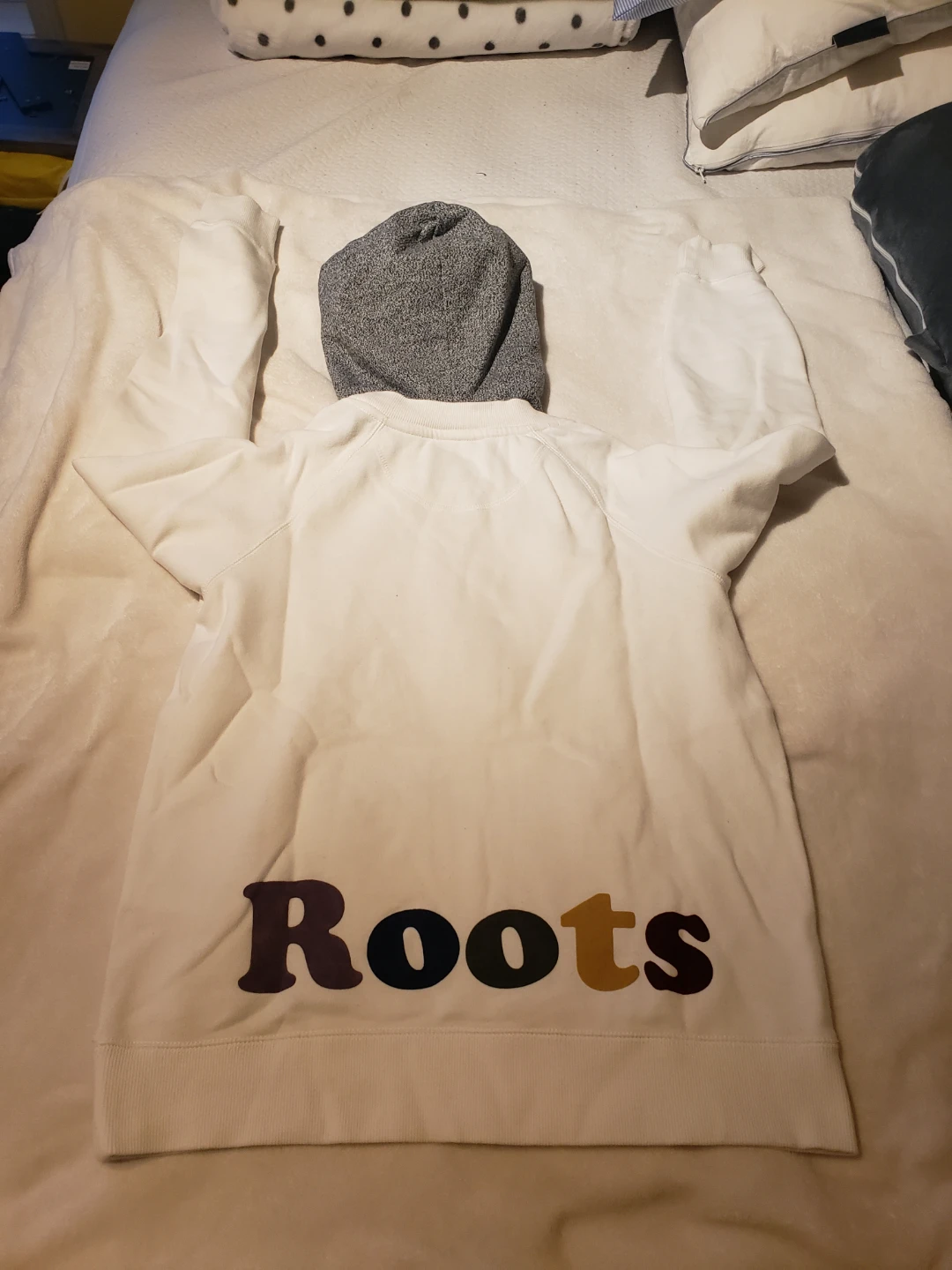 Roots White Hoodie - photo 2