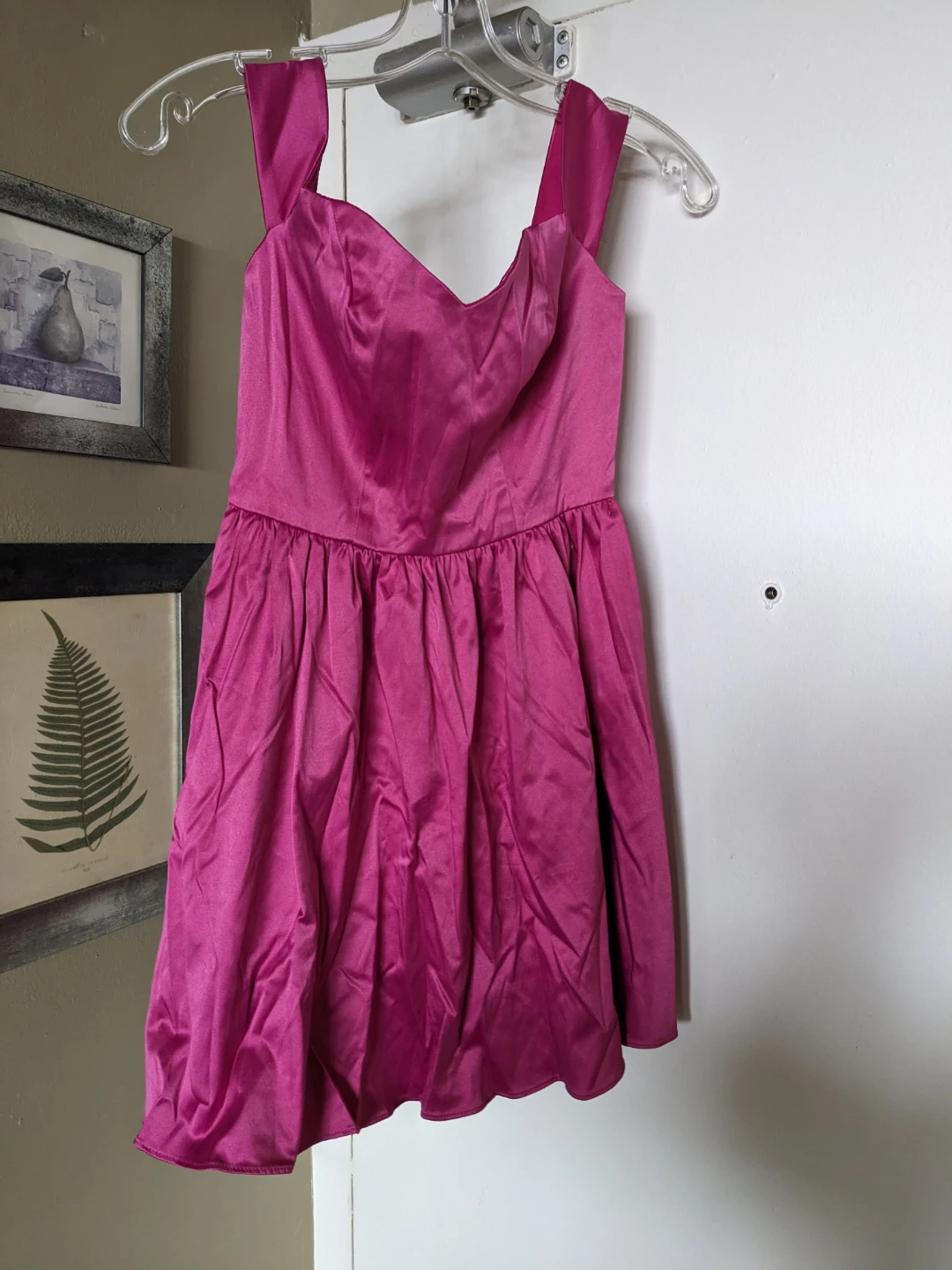 Pink Satin Dress size 12 Teen - photo 2