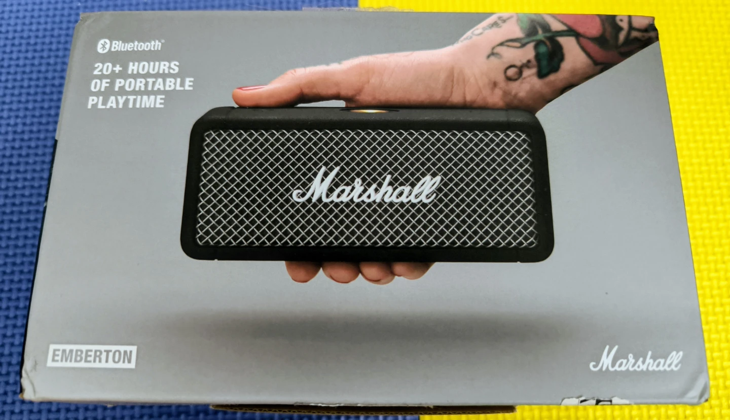 Marshall Emberton Bluetooth Speaker