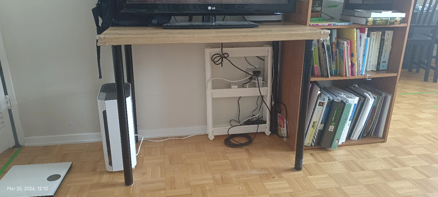 IKEA LINNMON / ADILS Table - White, 100x45 cm - photo 3