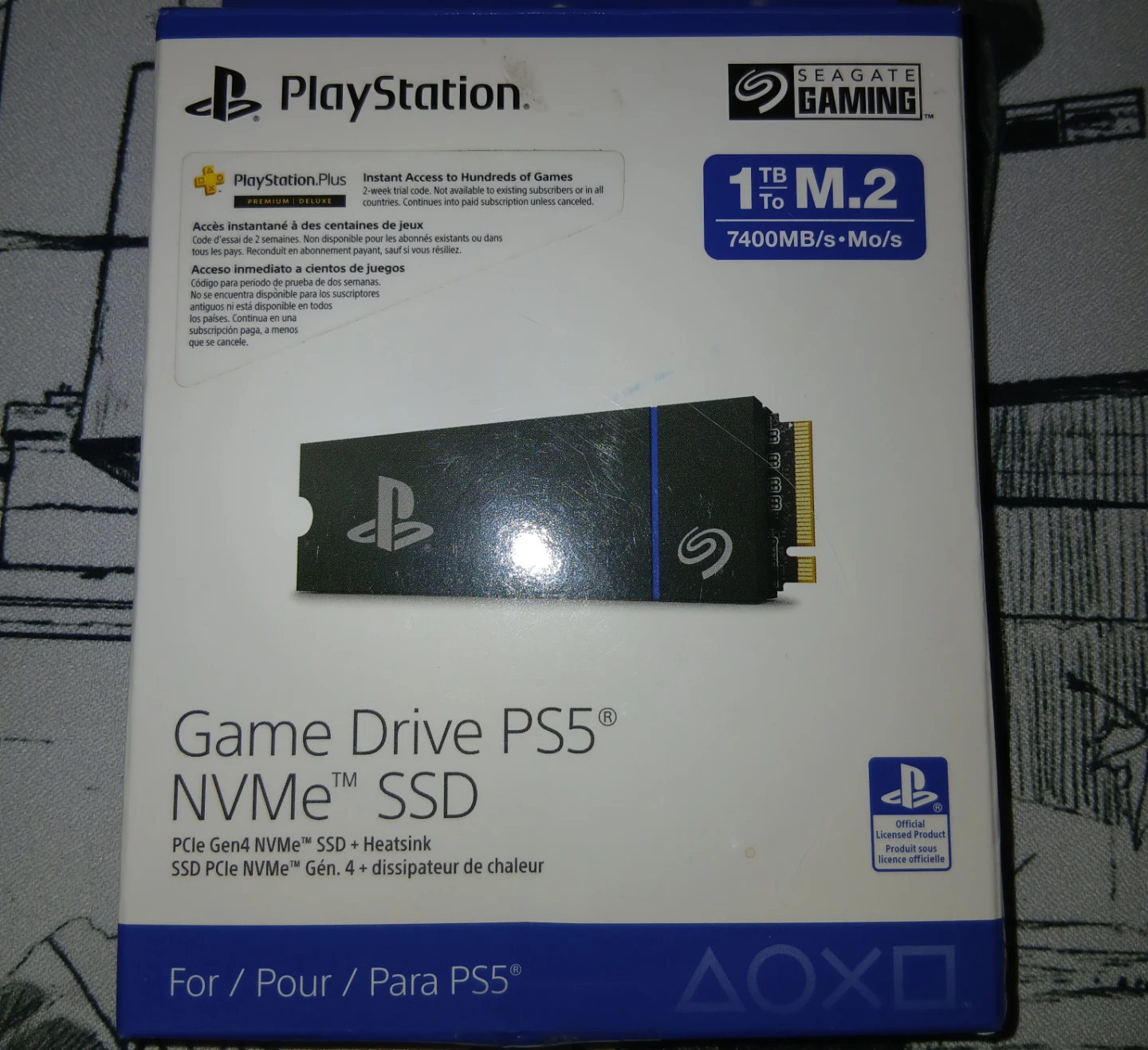 Seagate Game Drive PS5 NVMe SSD 1TB