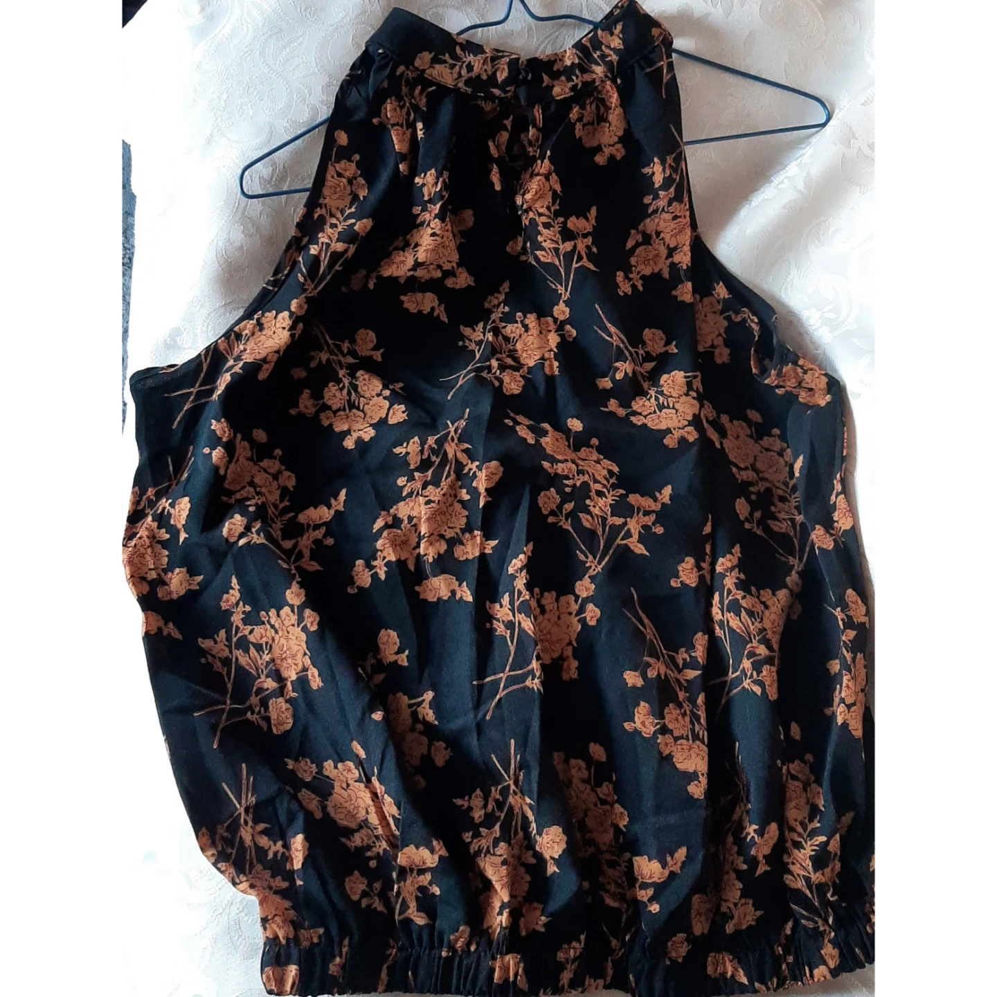 Women's Floral Sleeveless Top