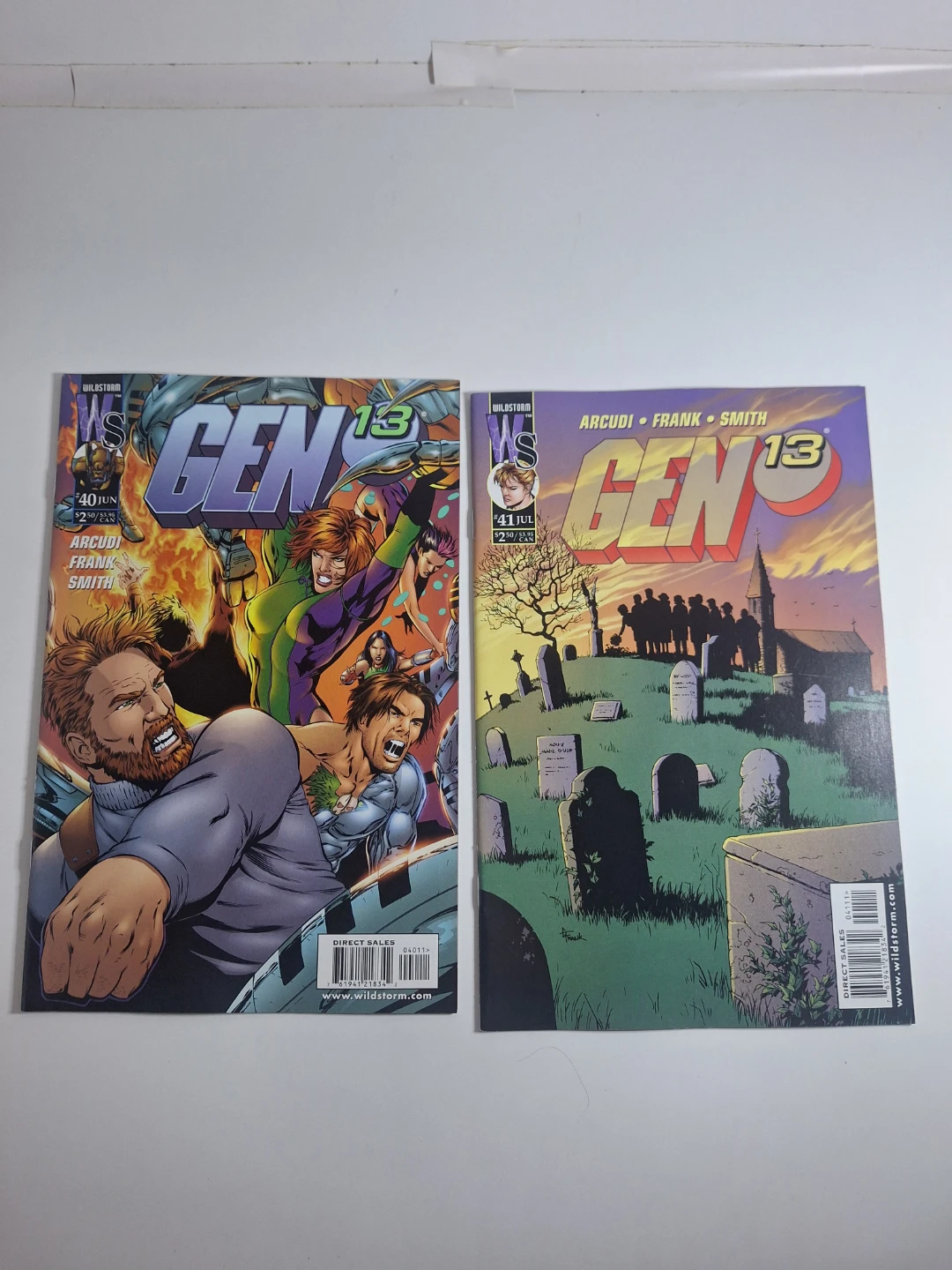 GEN 13 #40 And #41 HIGH GRADE WILDSTORM PRODUCTIONS COMIC BOOKS