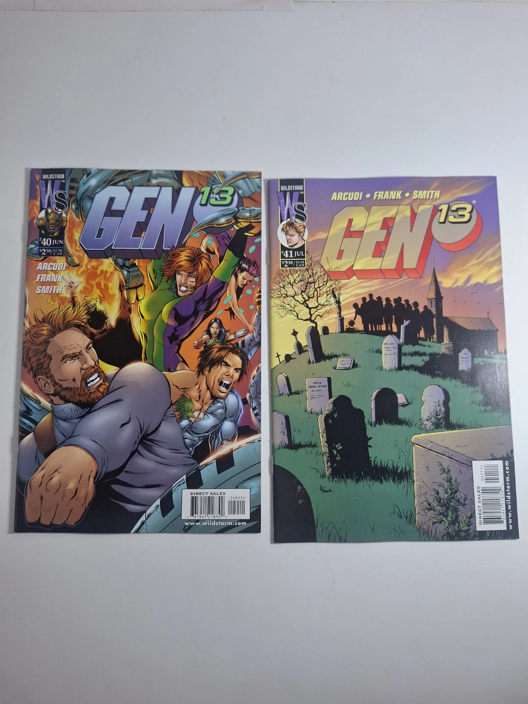 GEN 13 #40 And #41 HIGH GRADE WILDSTORM PRODUCTIONS COMIC BOOKS - photo 2