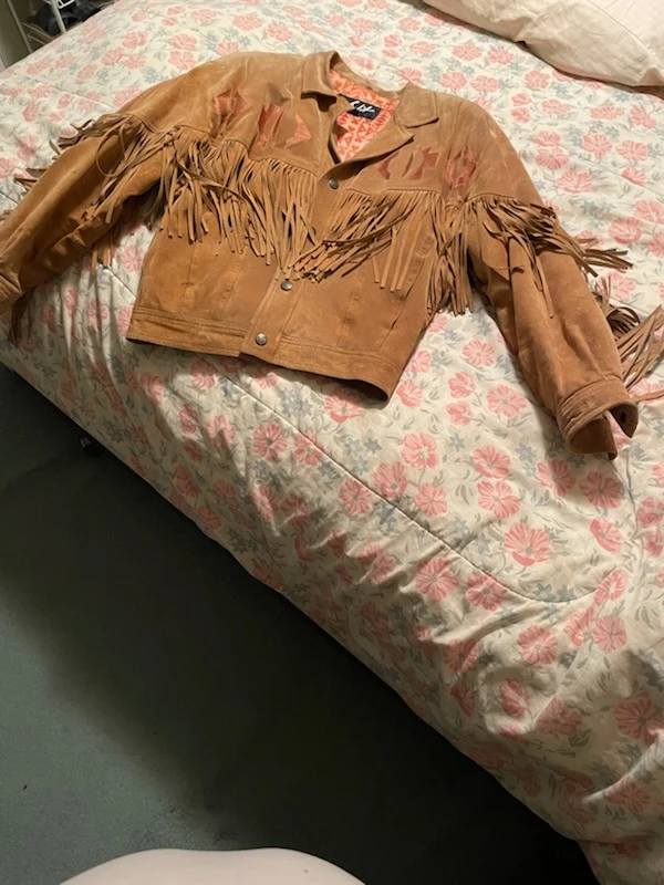 Leather Cowboy Boots & Suede Fringe Jacket - photo 5