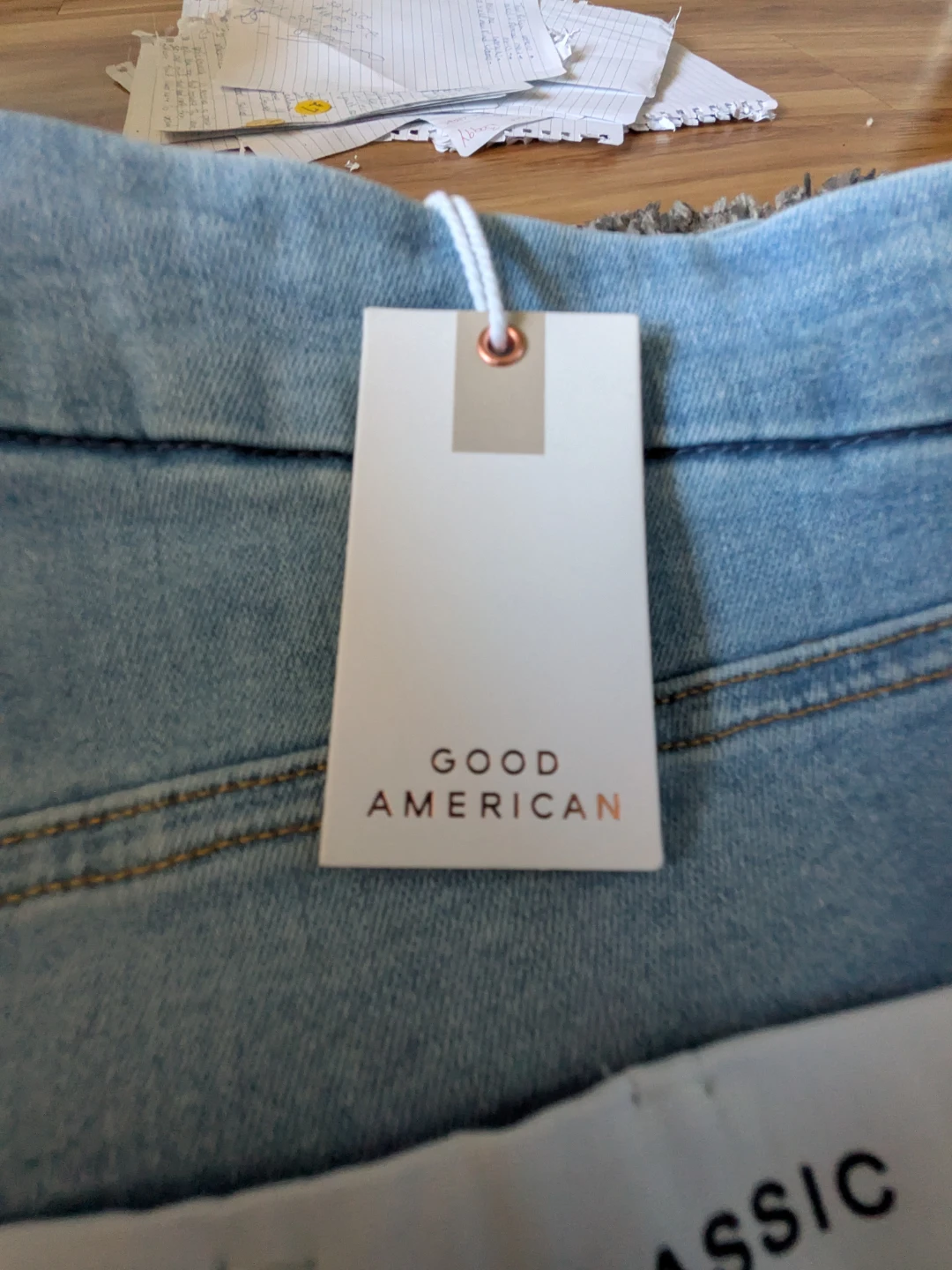 Good American Good Classic Skinnyish Fit Jeans - photo 2