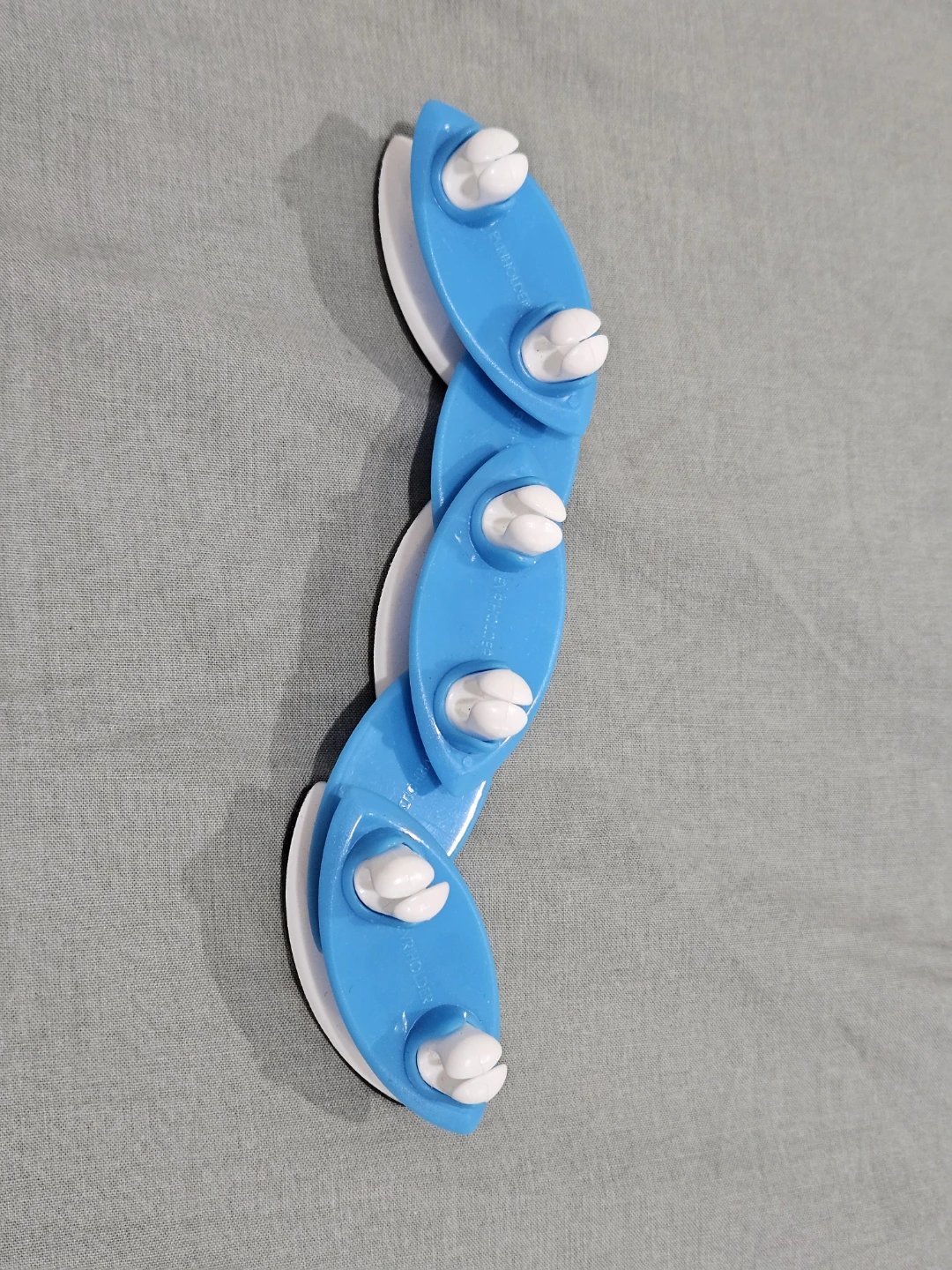 Blue flexible Cord Organizer