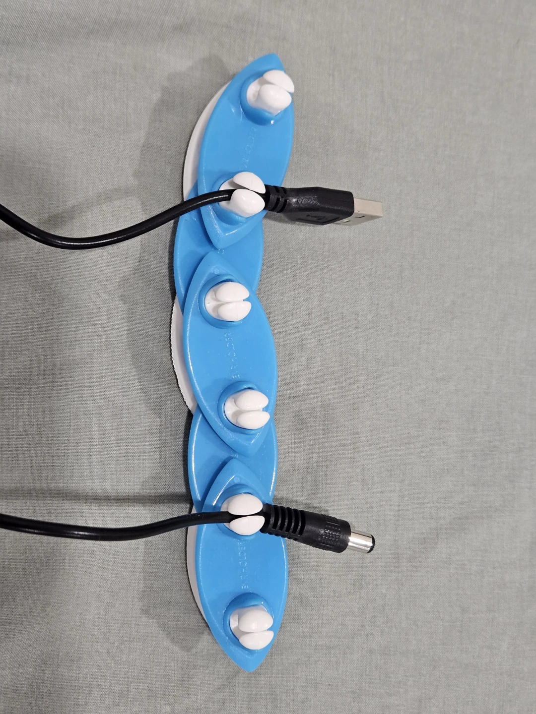 Blue flexible Cord Organizer - photo 2