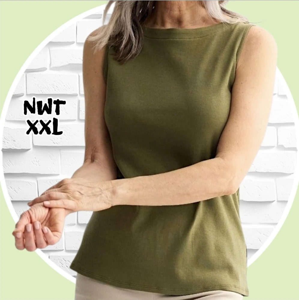 🥕 NWT XXL Casual Dress Sleeveless Top