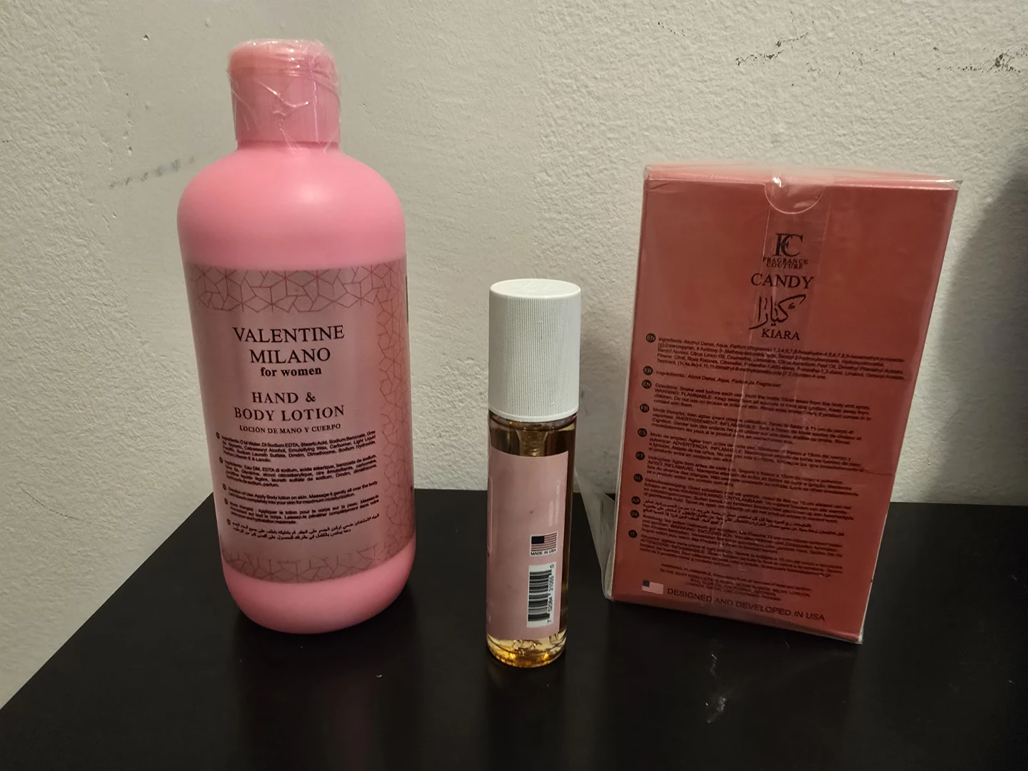 Valentine Milano Body Lotion and Kiara Candy - photo 2