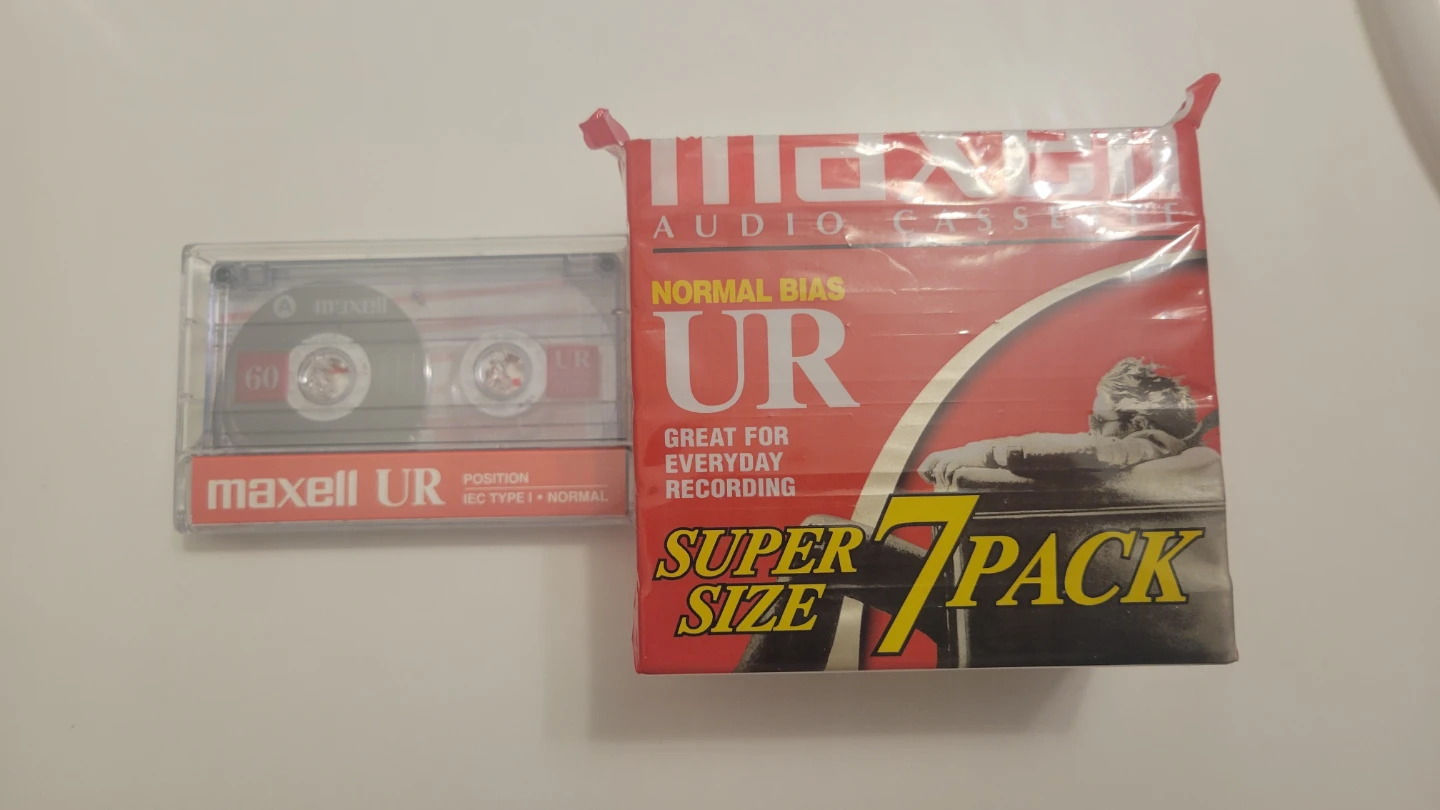 Maxell UR Audio Cassette Tapes - 7 Pack - photo 2