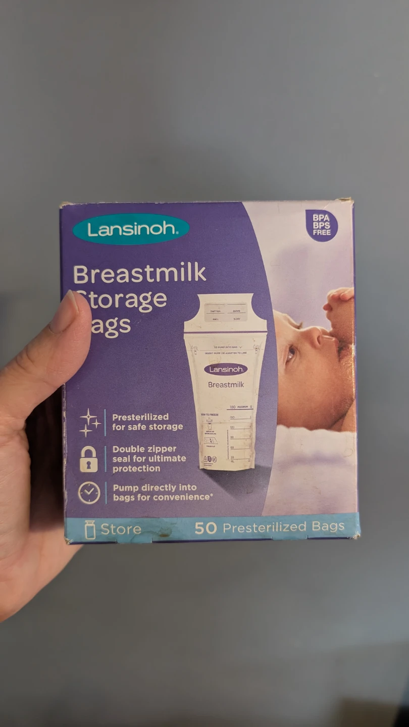 Lansinoh Breastmilk Storage Bags - 🧡