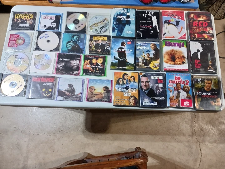 Collection of 30+ DVDs and CDs - photo 3