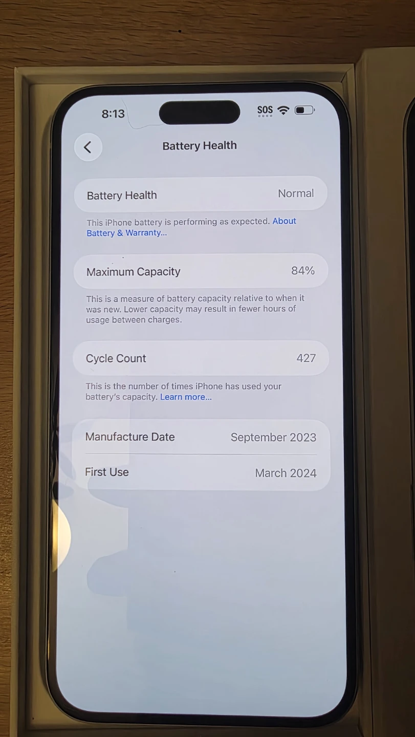Apple iphone 15 plus 128gb White factory unlocked  like new - photo 3