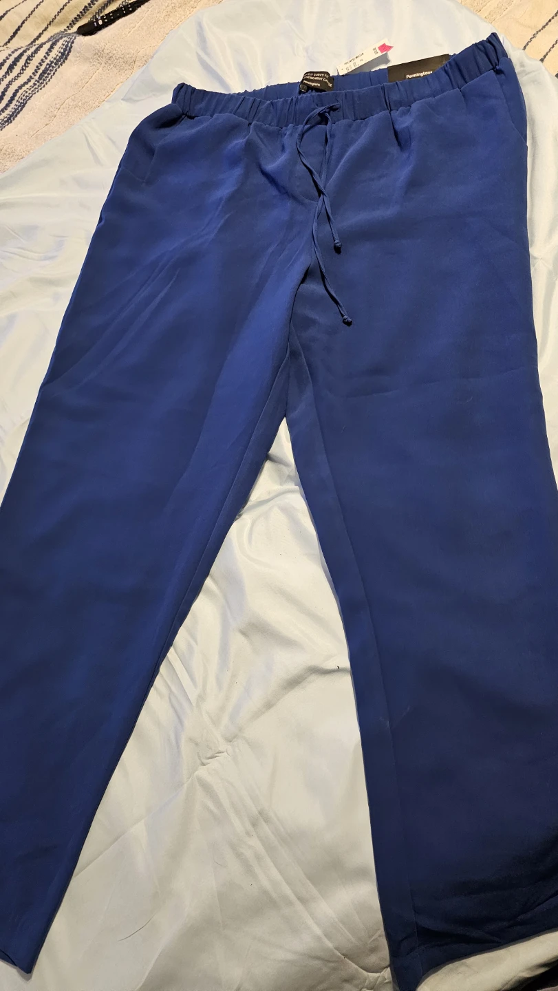 Penningtons Blue Curvy Fit Pants Size 20