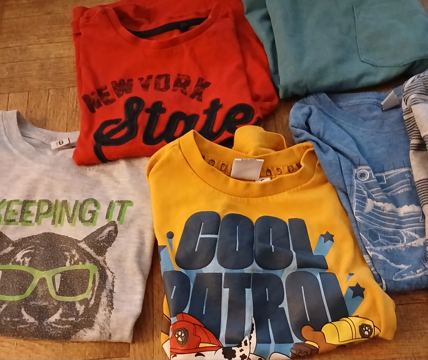 Bundle of 6 Boys T-Shirts size 6 - photo 5
