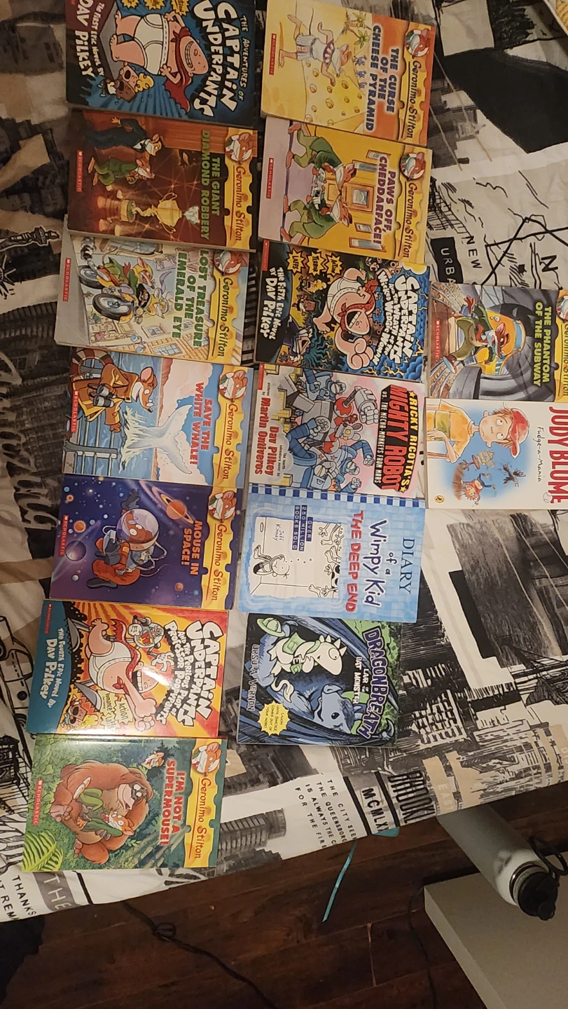 Random selection of childrens books
