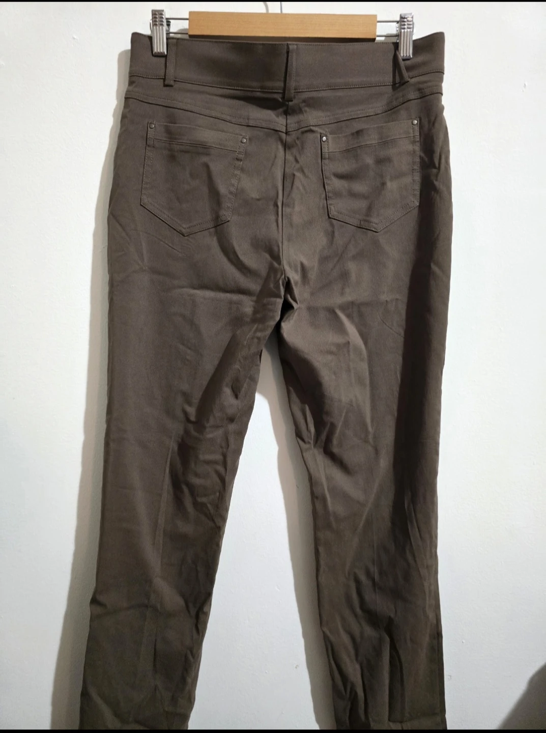​New Linda Matthews Stretch Pants - Brown - Size 10 - photo 2