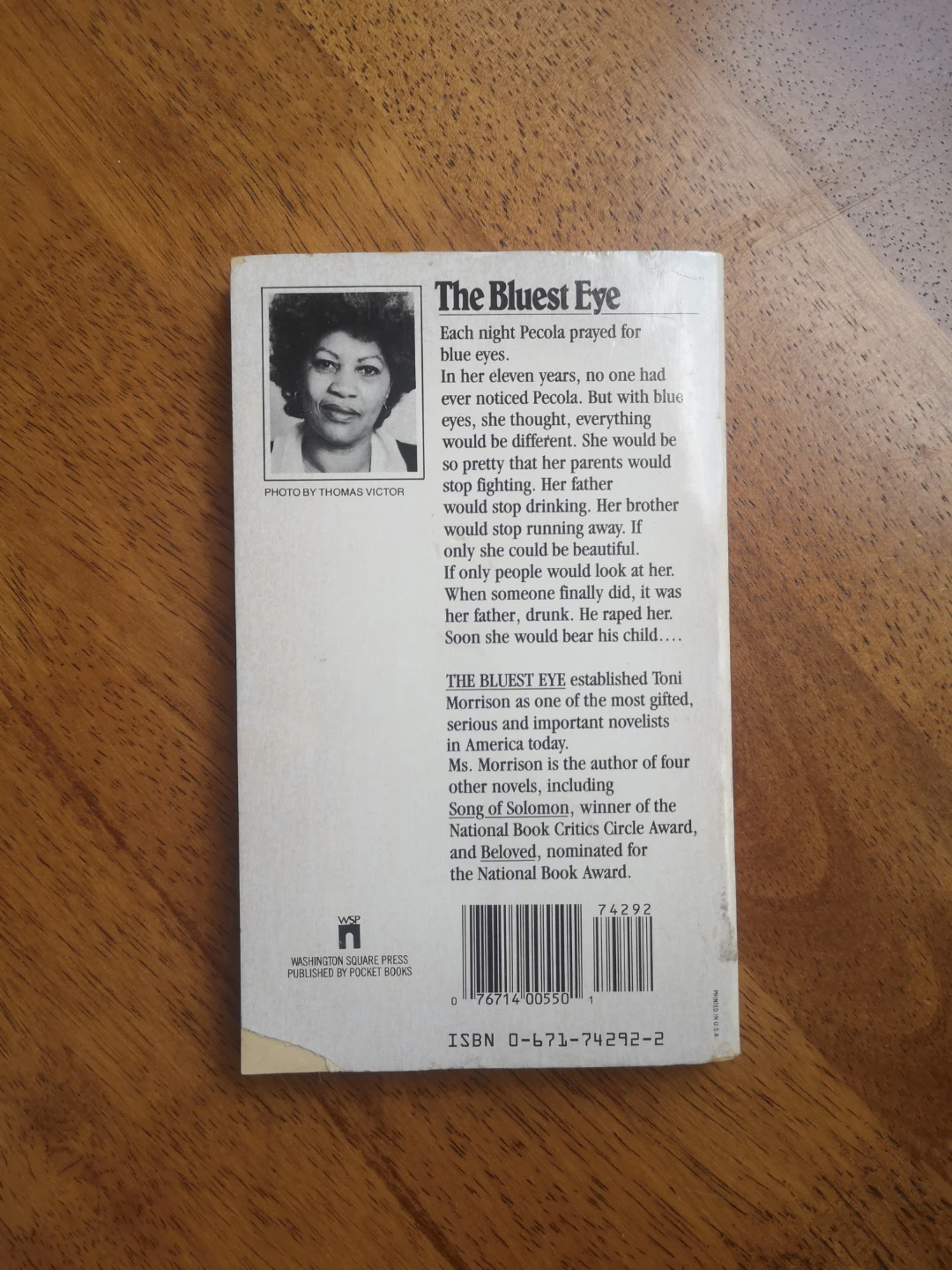 The Bluest Eye by Toni Morrison - photo 2