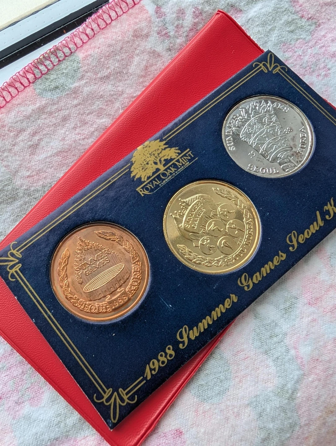 Tennis 1988 Seoul Summer Games Commemorative Medal
