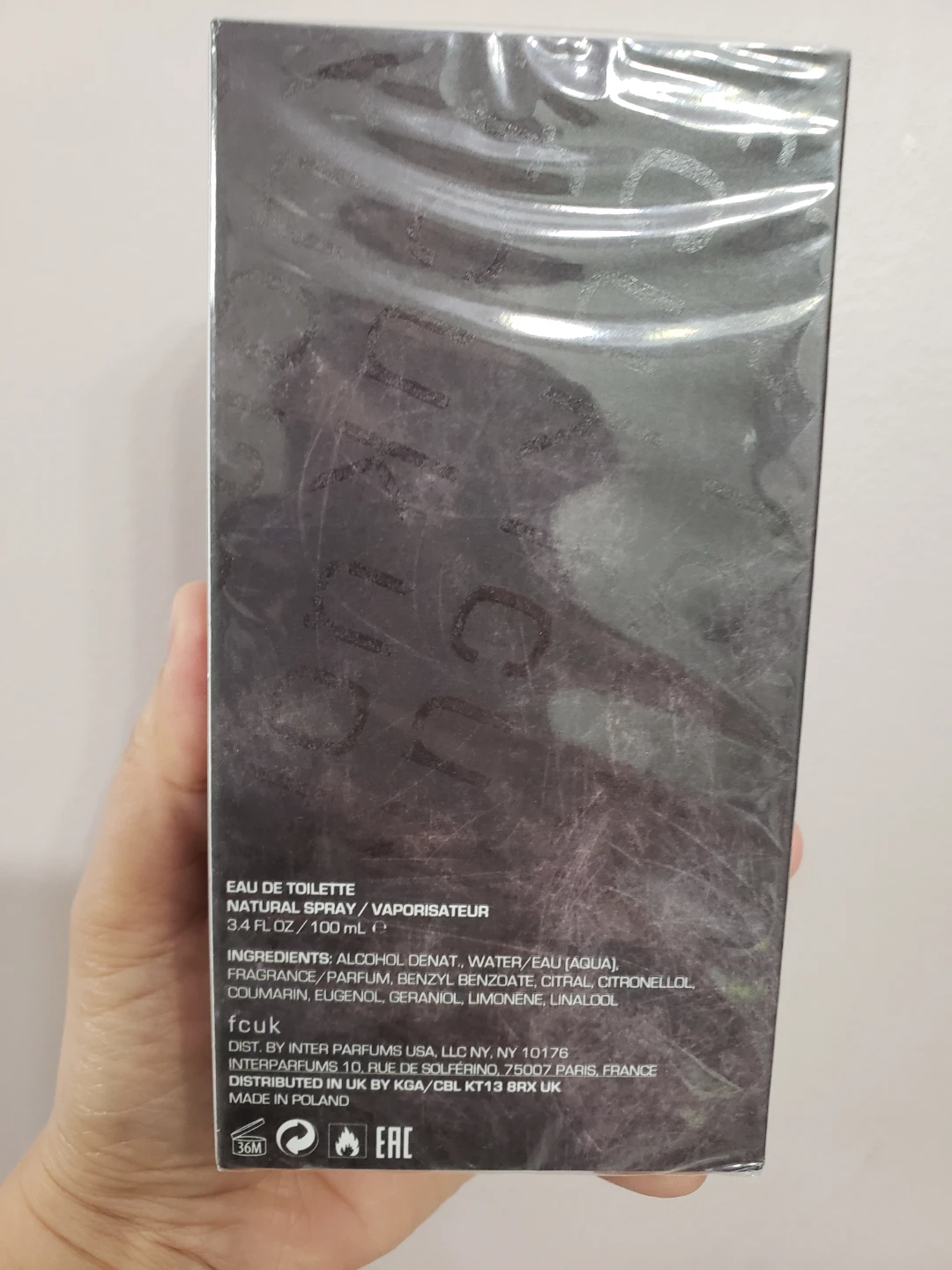 Brandnew FCUK Friction Eau de Toilette for Him 100ml - photo 2