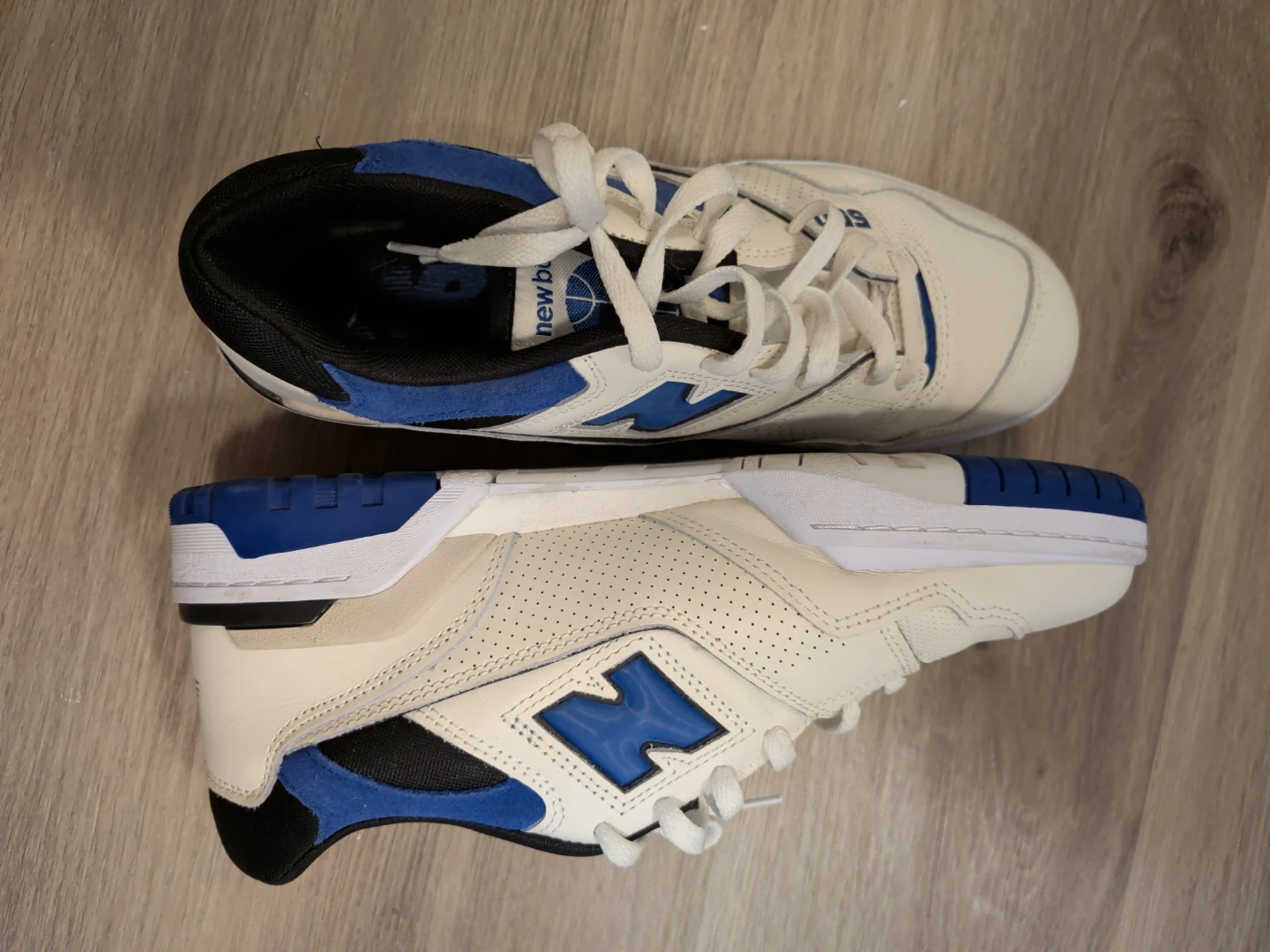 New Balance 550 White Blue Sneakers - photo 2