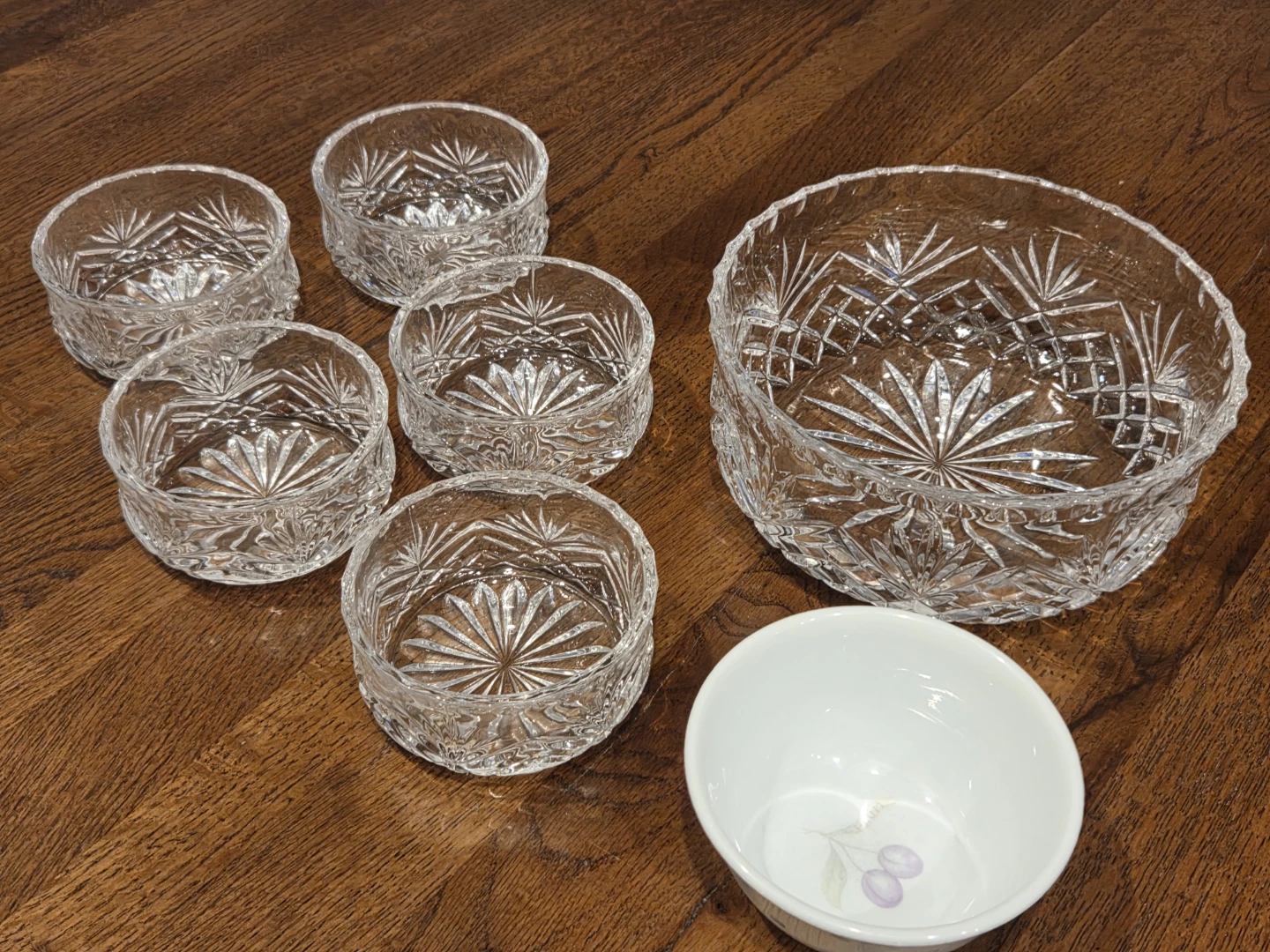 Crystal Glass Bowls Set - photo 2