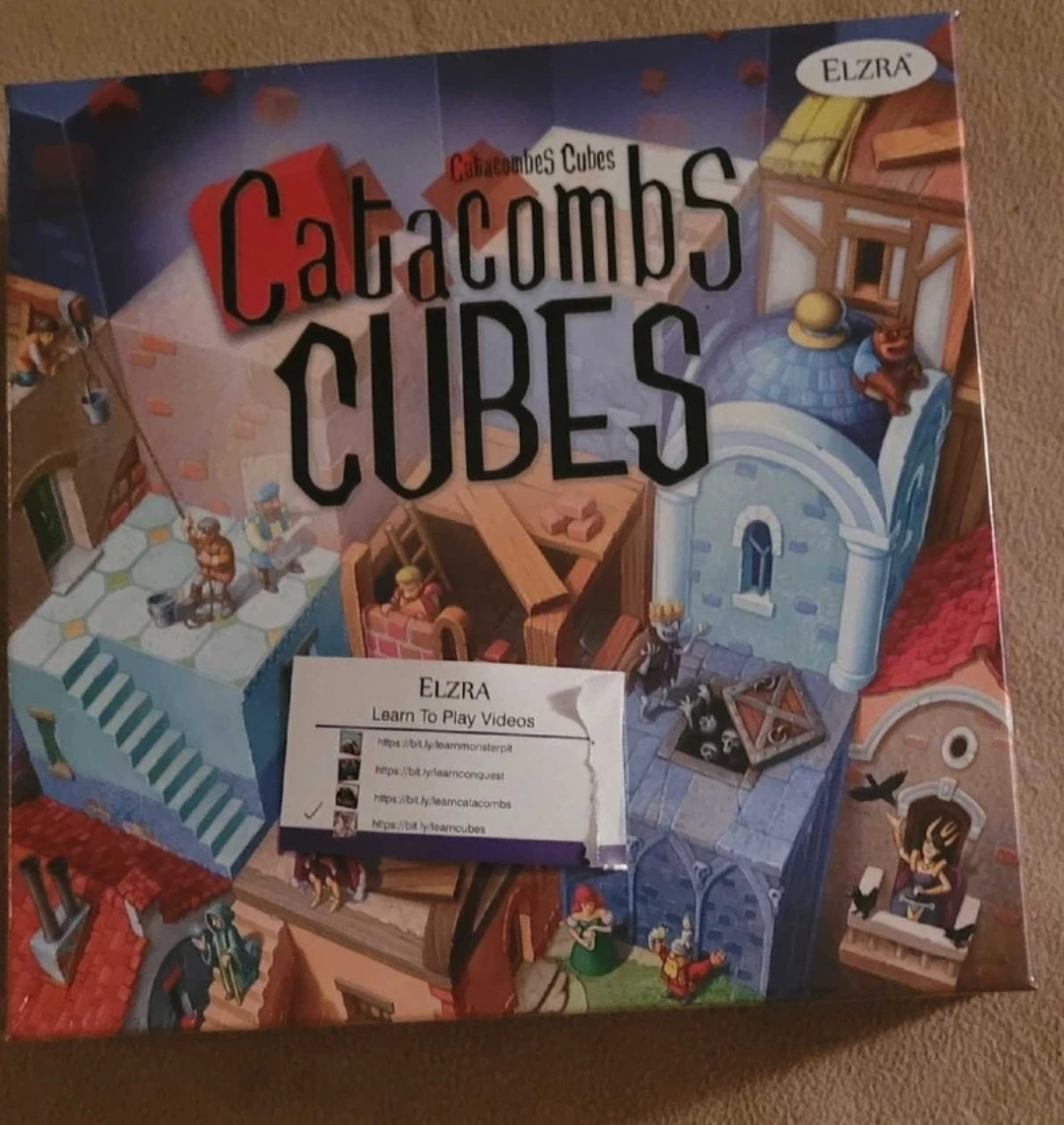 Elzra Catacombs Cubes Board Game
