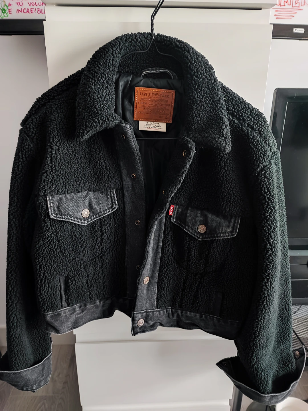 Levi Strauss & Co. Sherpa Lined Denim Jacket - Size S