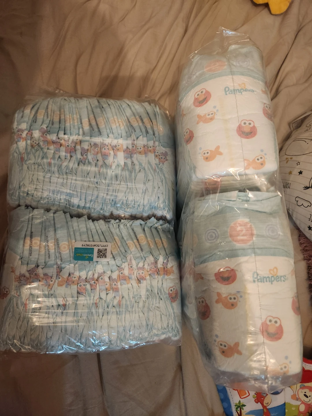 Pampers Diapers - Size 2 (2 packs)