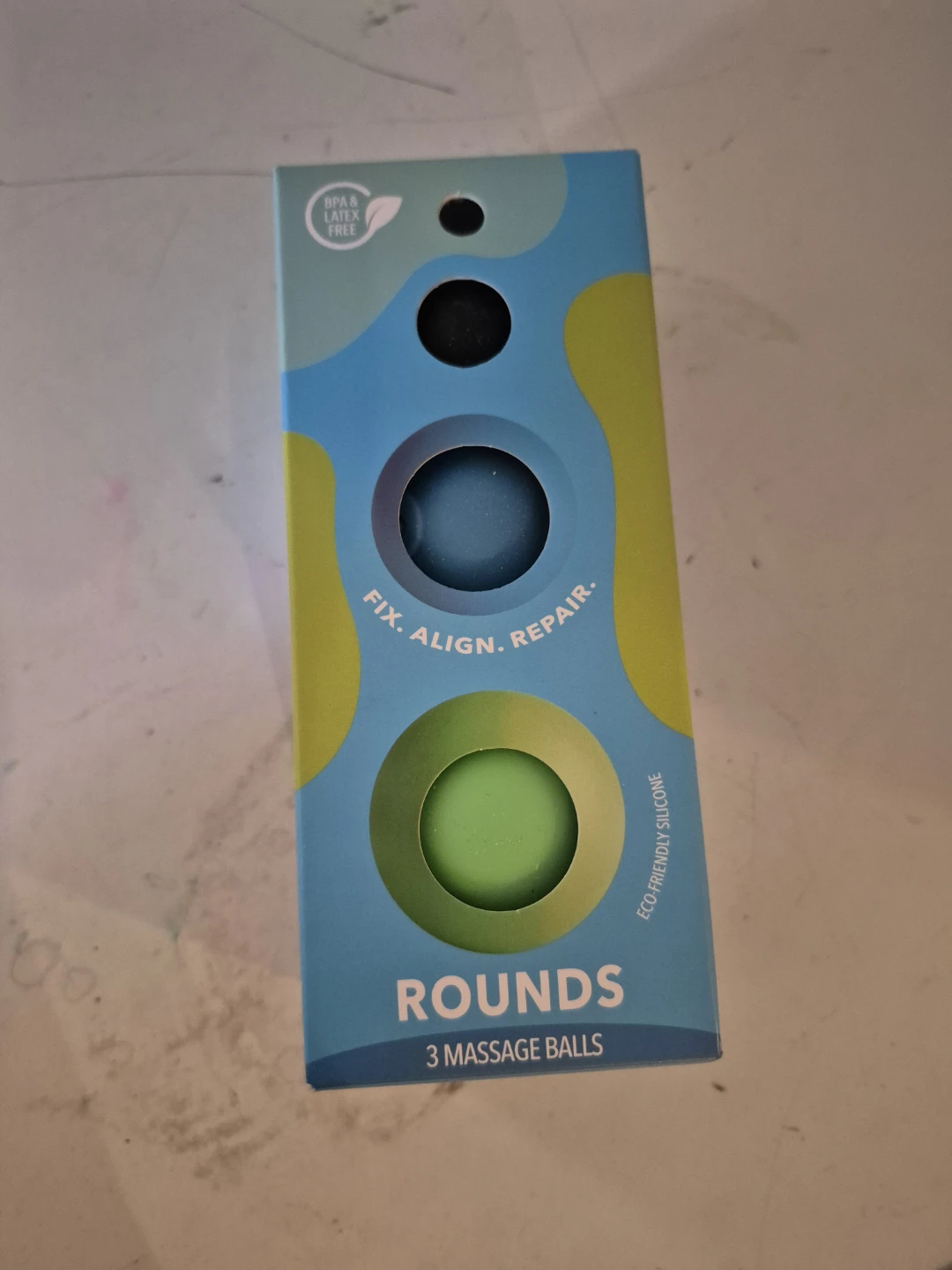 RAD Rounds 3 Massage Balls - Eco-Friendly Silicone