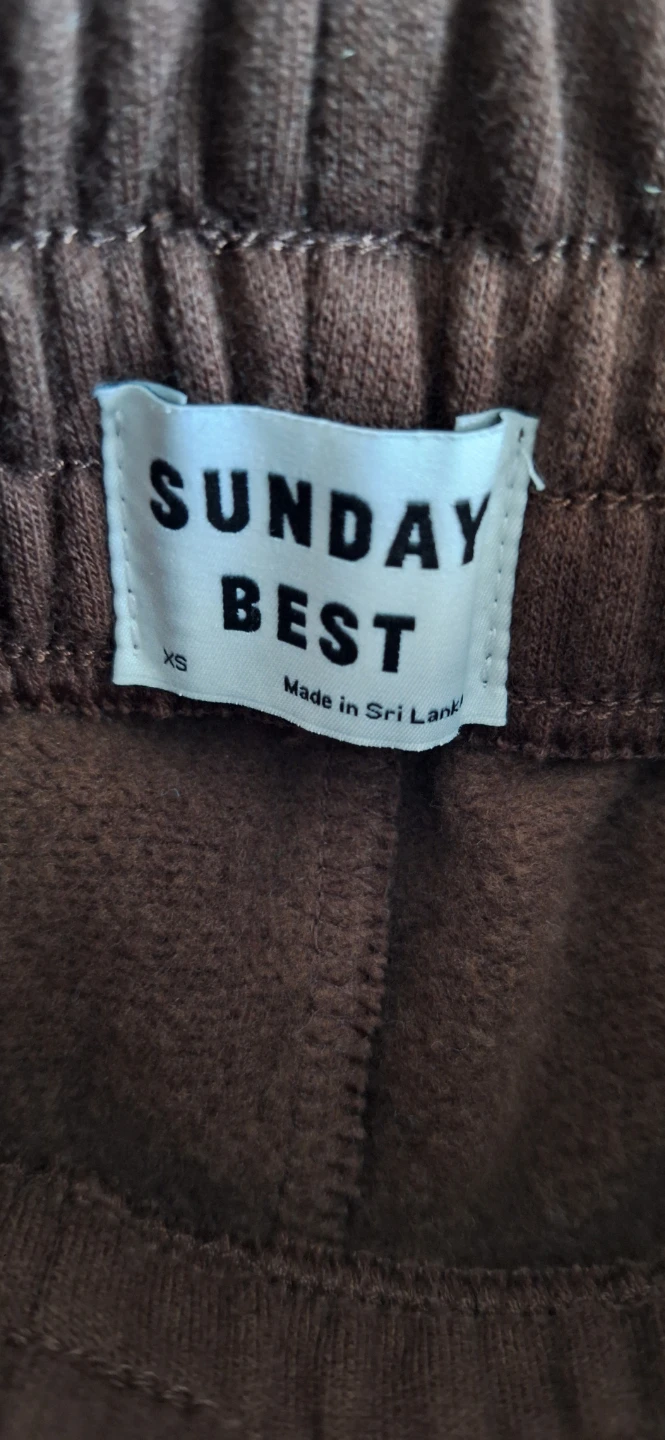Sunday Best Brown Sweat Shorts - XS - photo 2