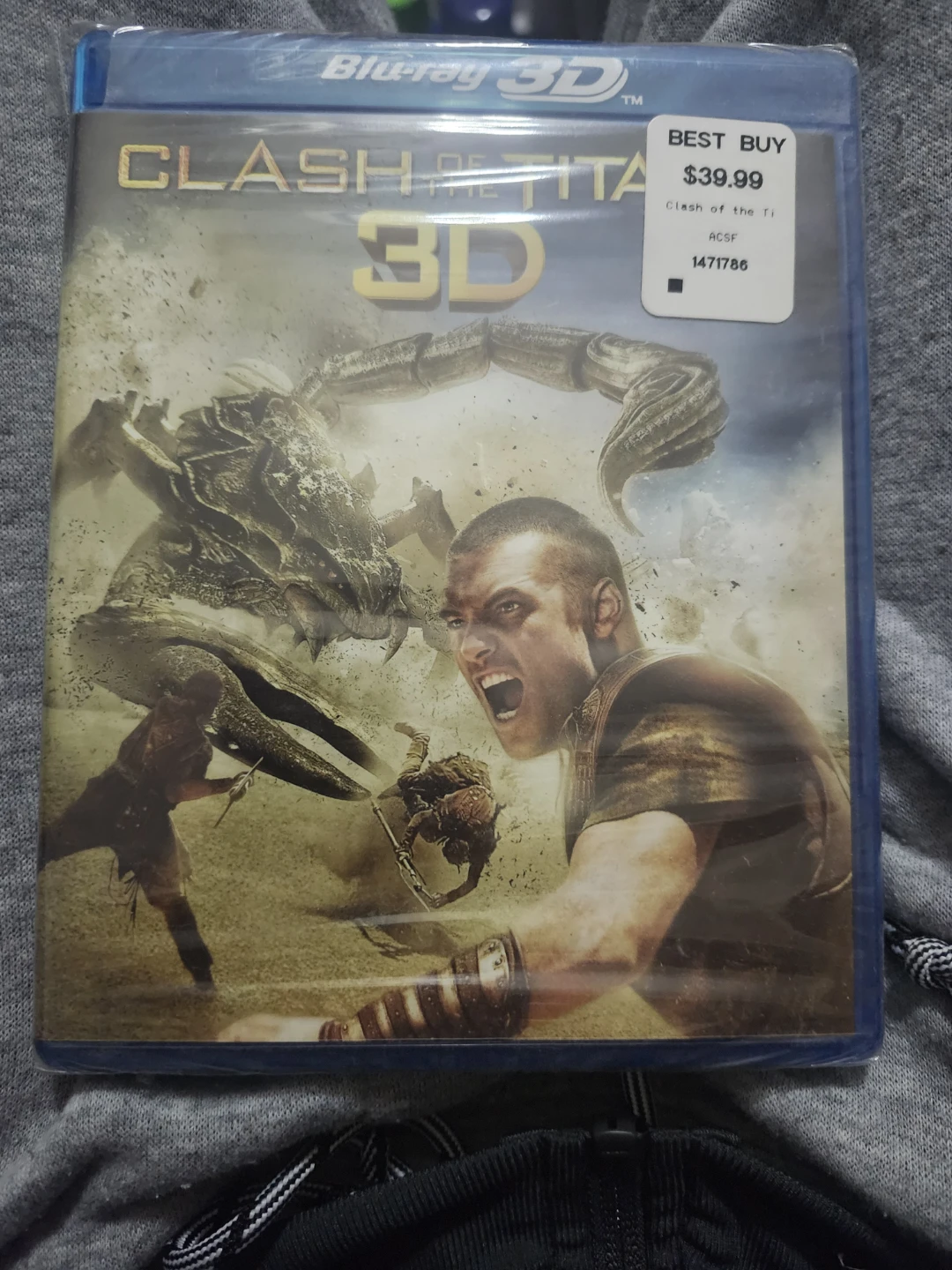 Clash of the Titans 3D Blu-ray