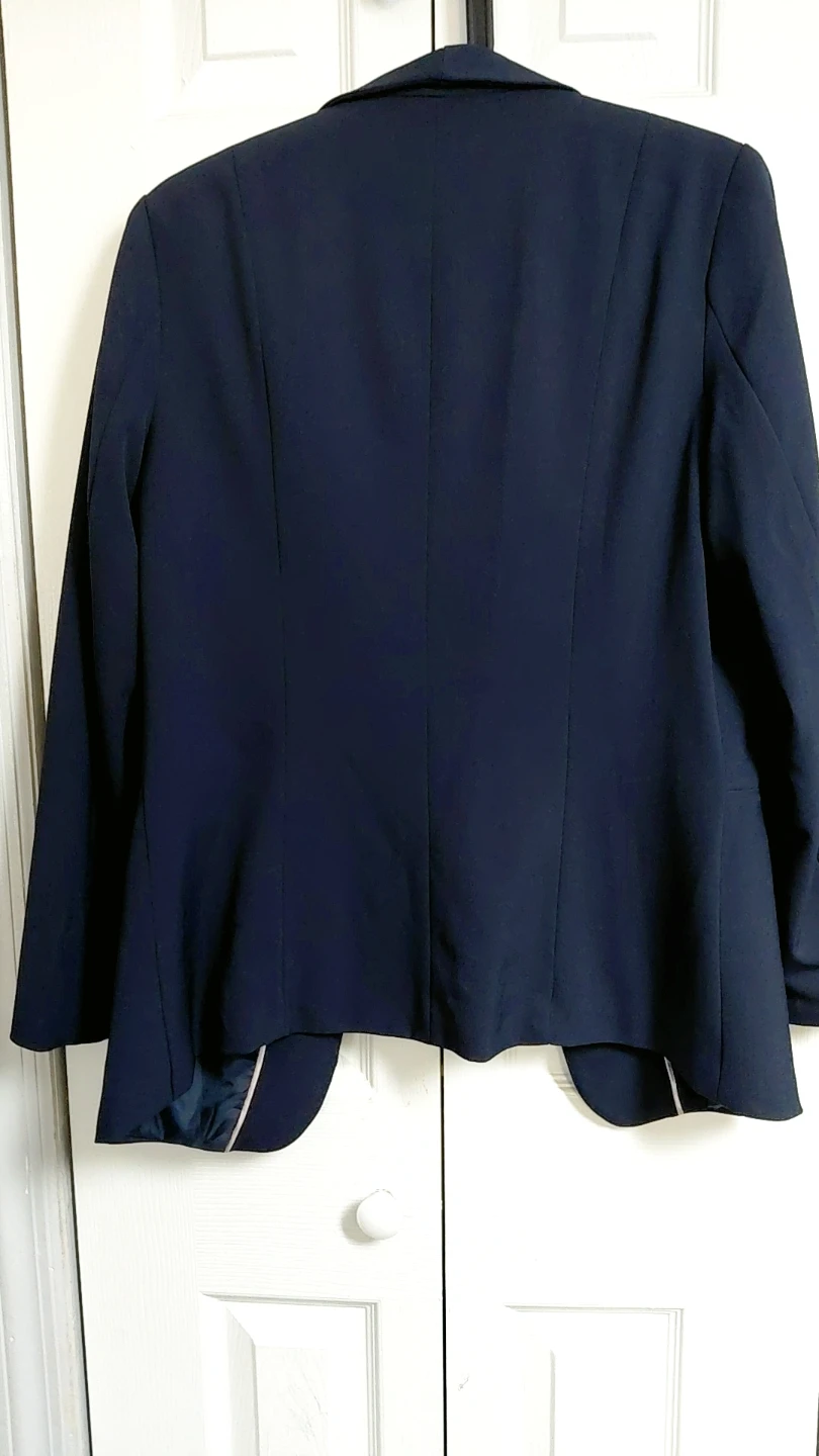 H&M Navy Blue Blazer - Size 10