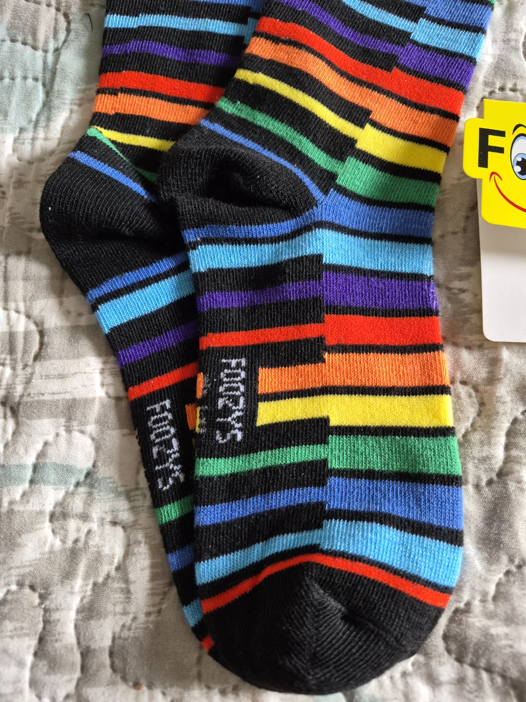 Colorful Foozys Piano Socks Brand New with Tags Size 9-11 Adult - photo 4
